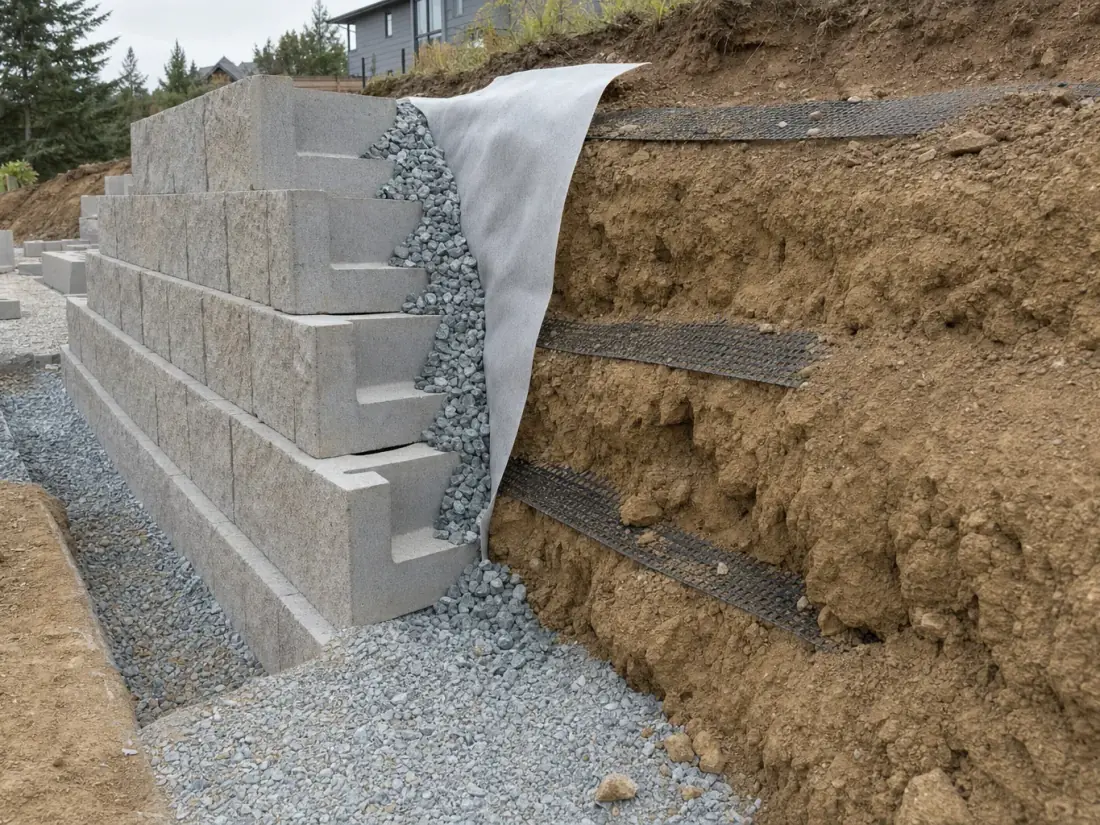 Block and Segmental Retaining Walls project