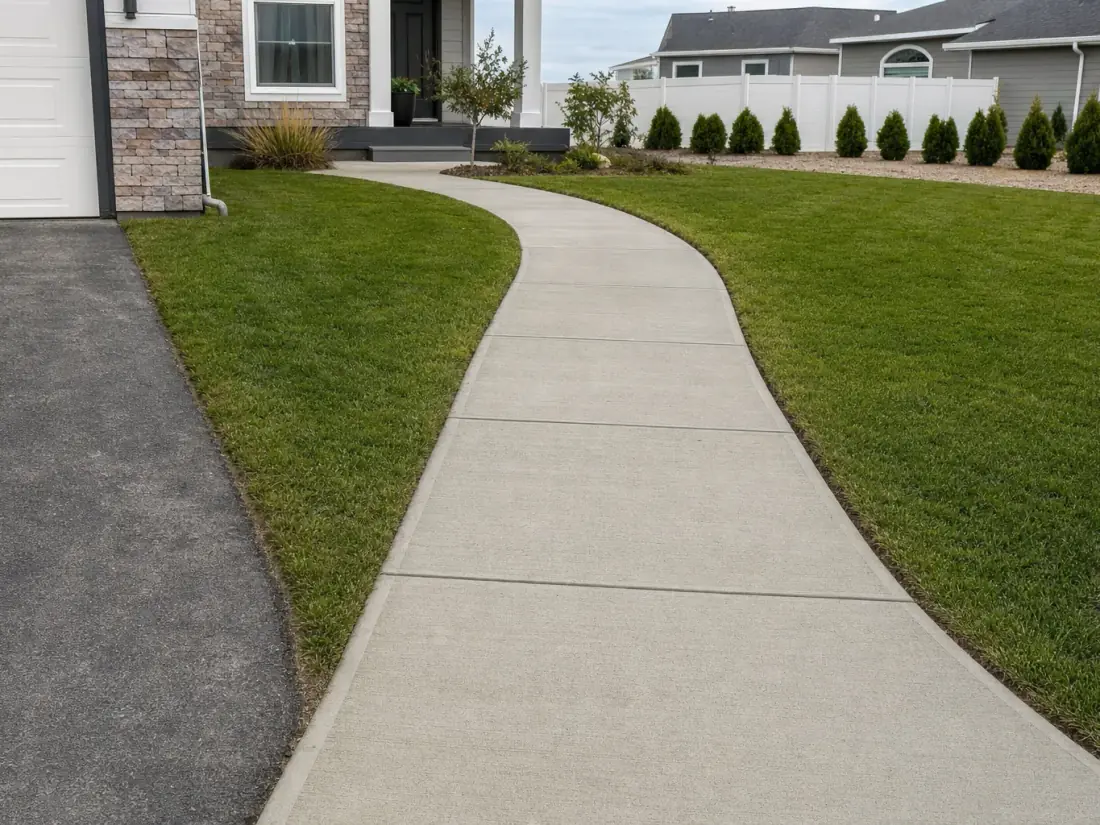Concrete Sidewalks and Walkways project